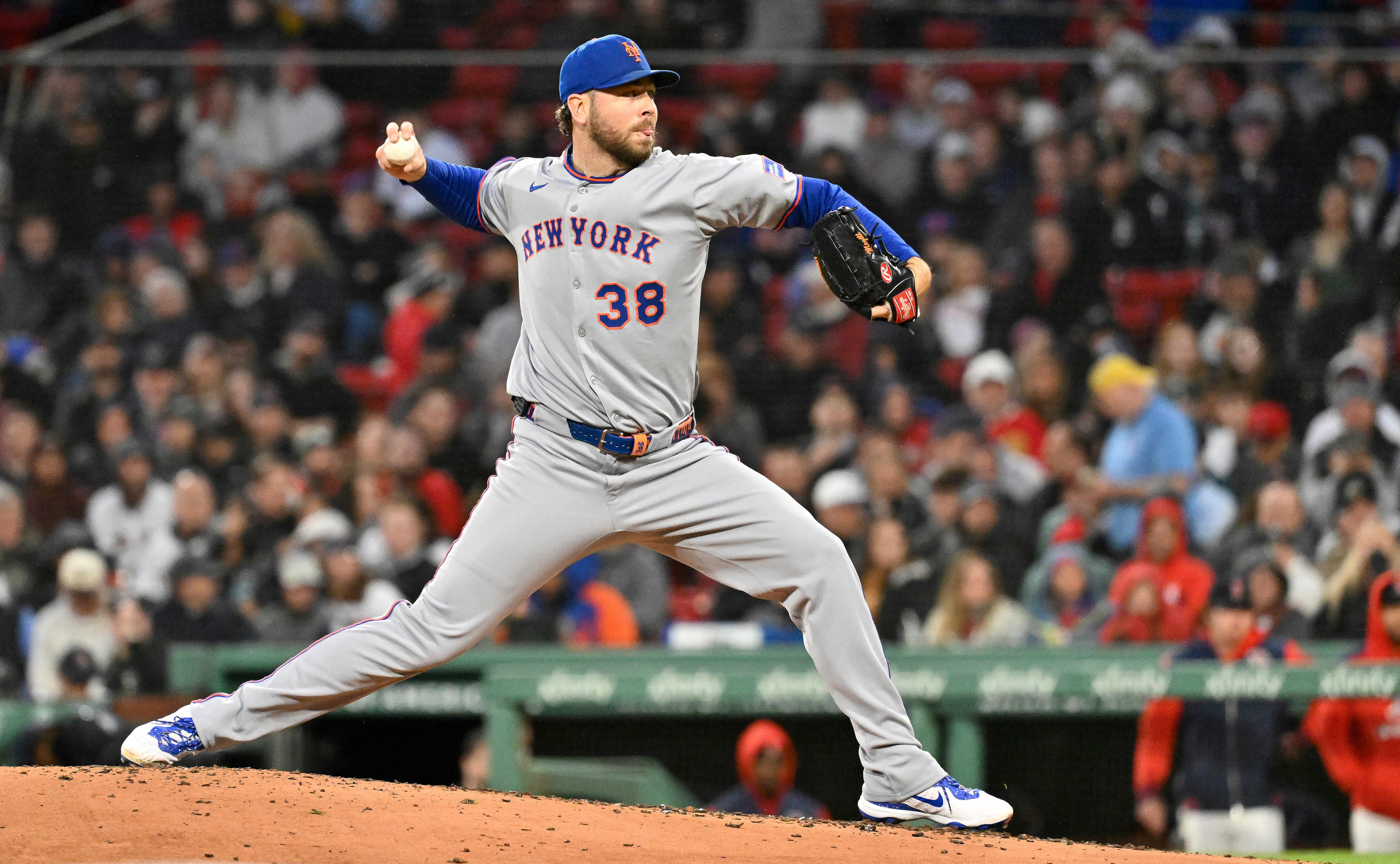 Tylor Megill might rack up over 6 K’s tonight - Source: Imagn
